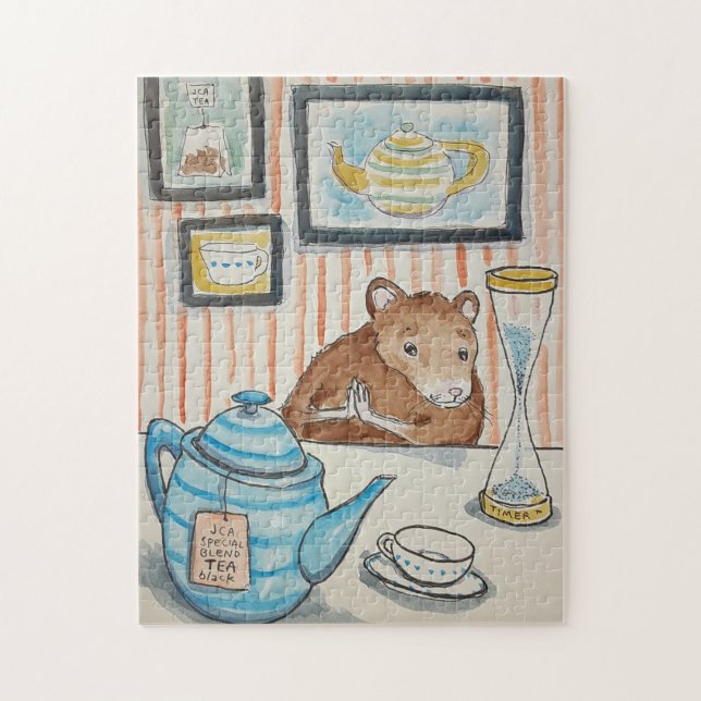 Tea för mus pussel (Vertikal)