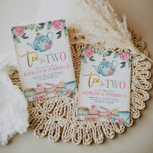 Tea för två Blommigtar, andra födelsedagen