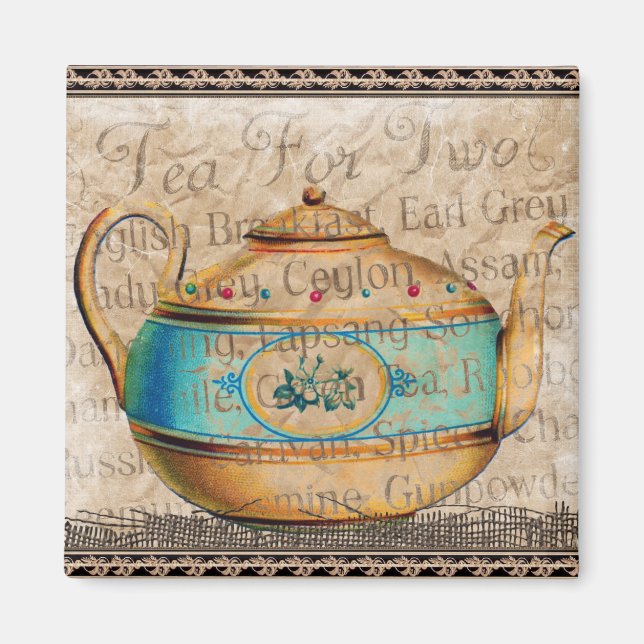 Tea för två magnet (Framsidan)