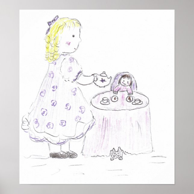 Tea för två poster (Framsidan)