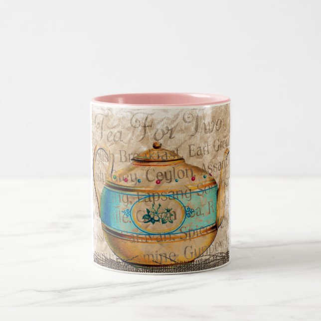 Tea för två Två-Tonad mugg (Center)