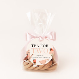 Tea for Two | Babykläder för Tea Party Gåvor Etiketter