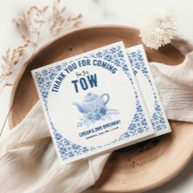 Tea for Two – Blommig 2-års födelsedagsfest