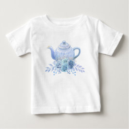 Tea for Two - Blommigt 2nd Birthday Party T Shirt