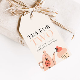 Tea for Two | Favoriter för Bebisjukaren Tea Party Presentetikett