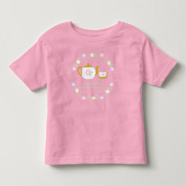 Tea for Two Flickan 2-årsdag T Shirt
