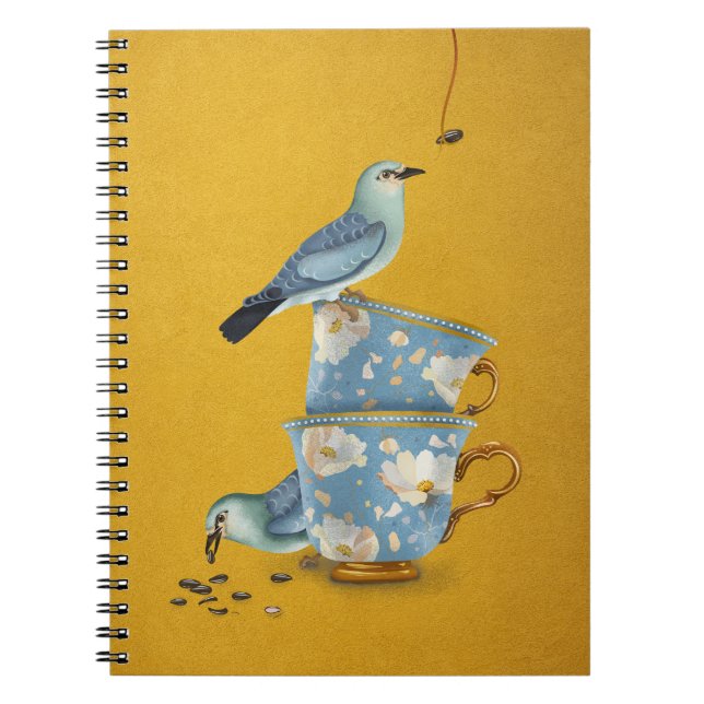 Tea For Two Journal Anteckningsbok (Framsidan)