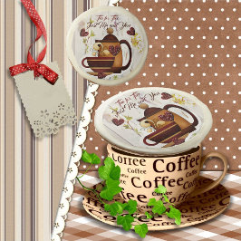 Tea for Two Make Wife Kärlek Quote Rustic Land