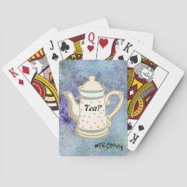 Tea? #FROMily from Fandom Liu Middag Design Casinokort