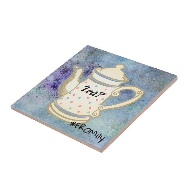 Tea? #FROMily from Fandom Liu Middag Design Kakelplatta (Sidan)