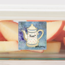 Tea? #FROMily from Fandom Liu Middag Design Klistermärke