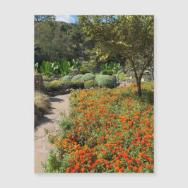 Tea Garden Flowers Magnet