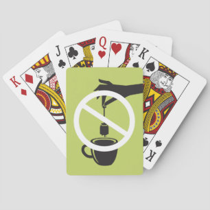 Tea hänger lös casinokort