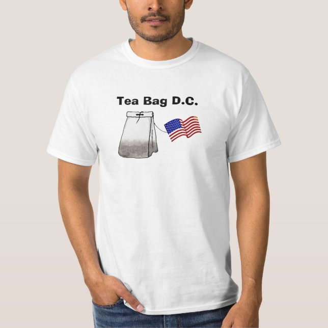 Tea hänger lös D.C. Tee Shirt (Framsida)