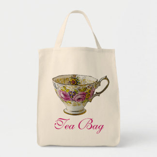 Tea hänger lös tygkasse