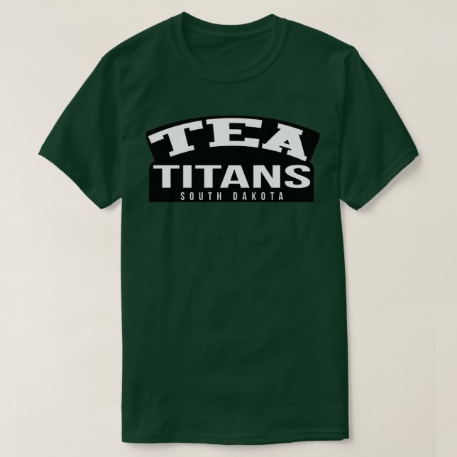 Tea High School Titans T Shirt (Design framsida)