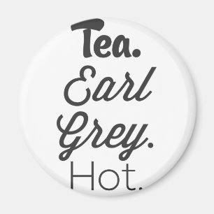 Tea - hoad Earlgrå färg Magnet