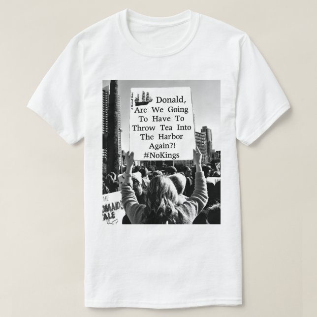 Tea in the Harbour (tvåsidig) - A MisterP Shirt T Shirt (Design framsida)