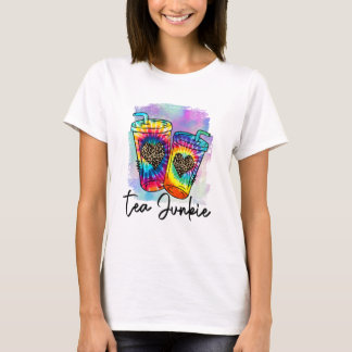 Tea Junkie, lastad Tea T Shirt
