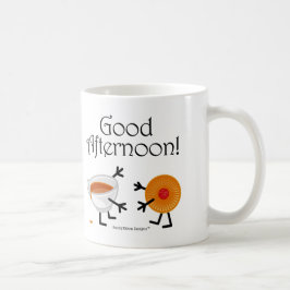 Tea & kex - bra eftermiddag! kaffemugg