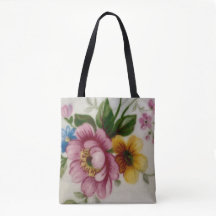 Tea Kopp Blommigt Bouquet Tote Bag