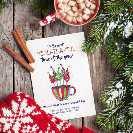 Tea Kopp Julgranar Helgdag Card Julkort