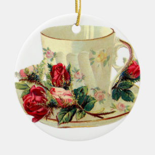 Tea Kopp keramisk prydnadsföremål Julgransprydnad Keramik