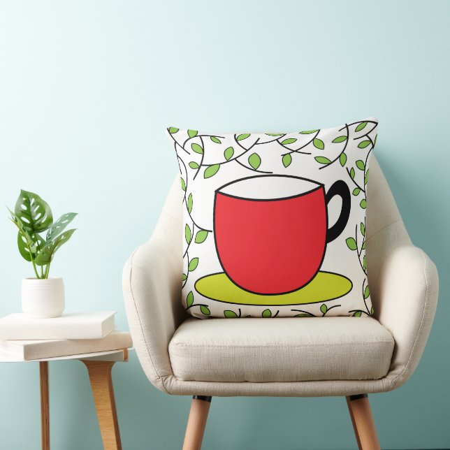 Tea Kopp Löv Dekorativ kudde (Stol)