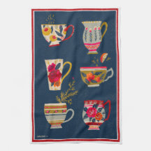 Tea Kopp Navy Tea Towel