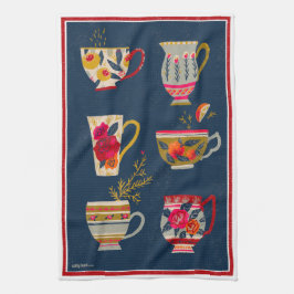 Tea Kopp Navy Tea Towel Kökshandduk