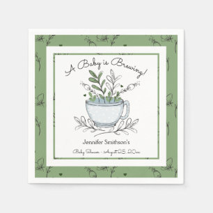Tea Kopp Tea Party Baby Shower Napkins Pappersservett