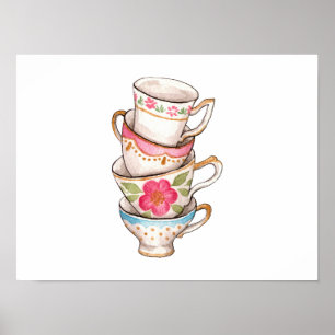 Tea Kopp (uppsättning 4) Poster