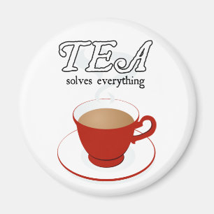 Tea löser allt magnet