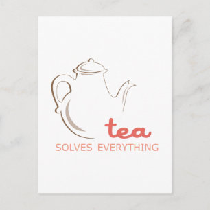 Tea löser allt vykort