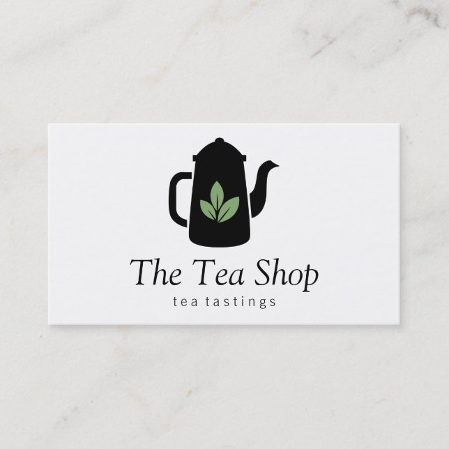 Tea Löv | TEKANNA II Visitkort (Framsida)