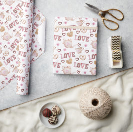 Tea Love Alla hjärtans dag Presentpapper