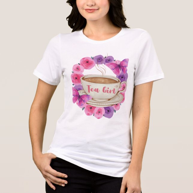Tea Lover Niche T-Shirt (Framsida)