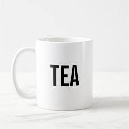 Tea minimalist mug kaffemugg