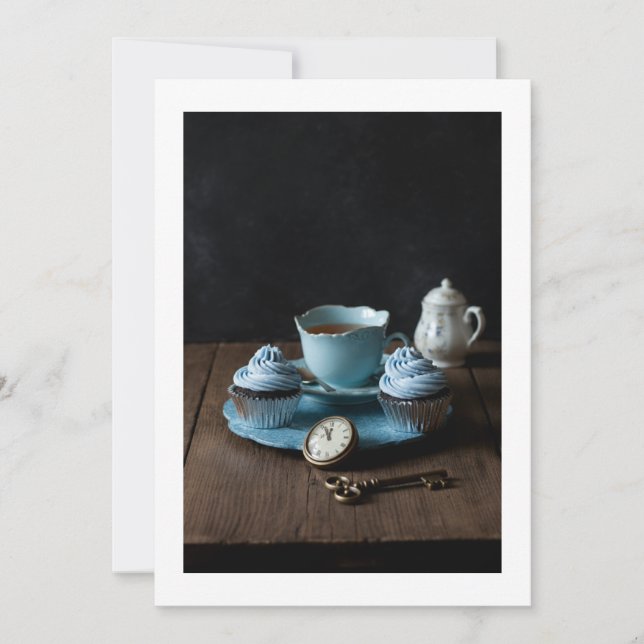 tea moment inbjudningar (Framsida)
