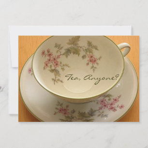 TEA, NÅN? inbjudan