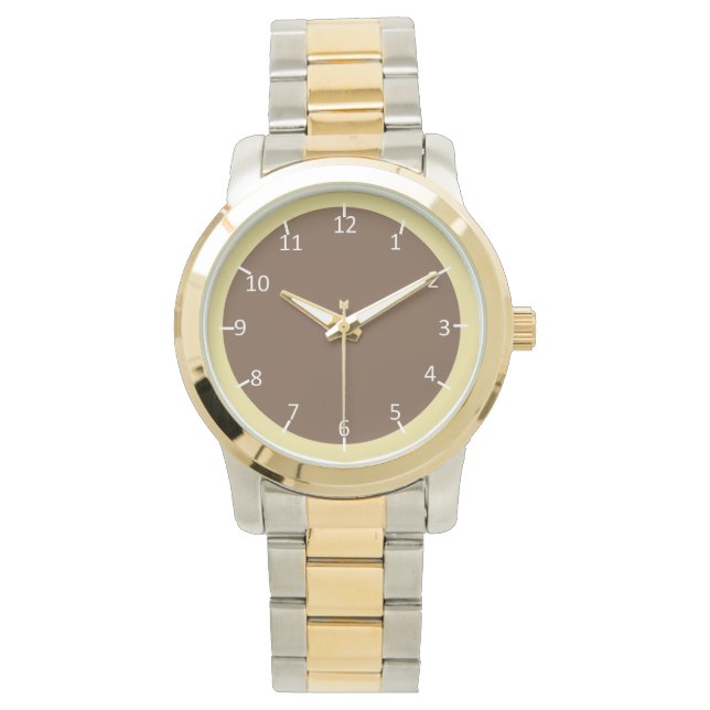 Tea och kaffe armbandsur (Framsida)