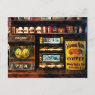 Tea och kaffe vykort