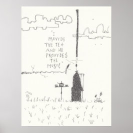 Tea och musik Poster