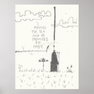 Tea och musik Poster