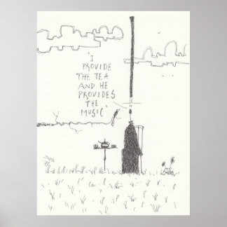 Tea och musik Poster