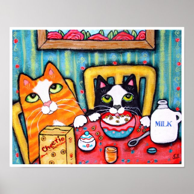 Tea och spannmål poster (Framsidan)