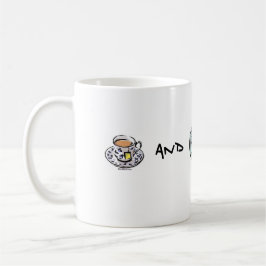 Tea och tårta eller död? kaffemugg