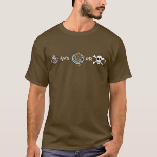 Tea och tårta eller död? T-tröja Tee Shirt