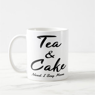 Tea- och tårtabehov mig för Teatårta för någo Kaffemugg