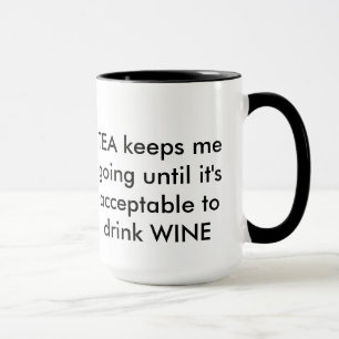 Tea och vin mugg